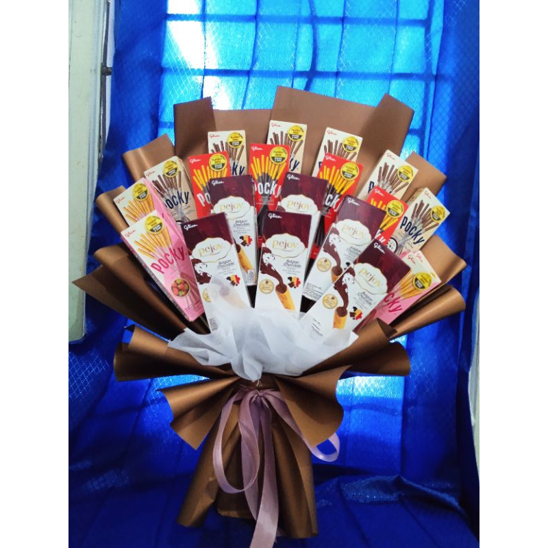 

snack bouquet (Sweet delight bouquet large)