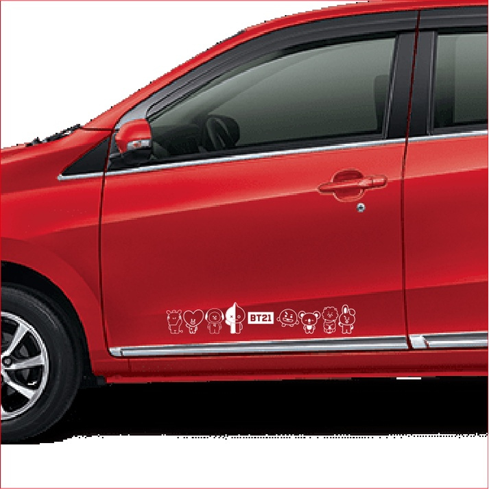 Cutting Sticker BT12 BTS Body Kaca Mobil Stiker Sticker BT12 BTS