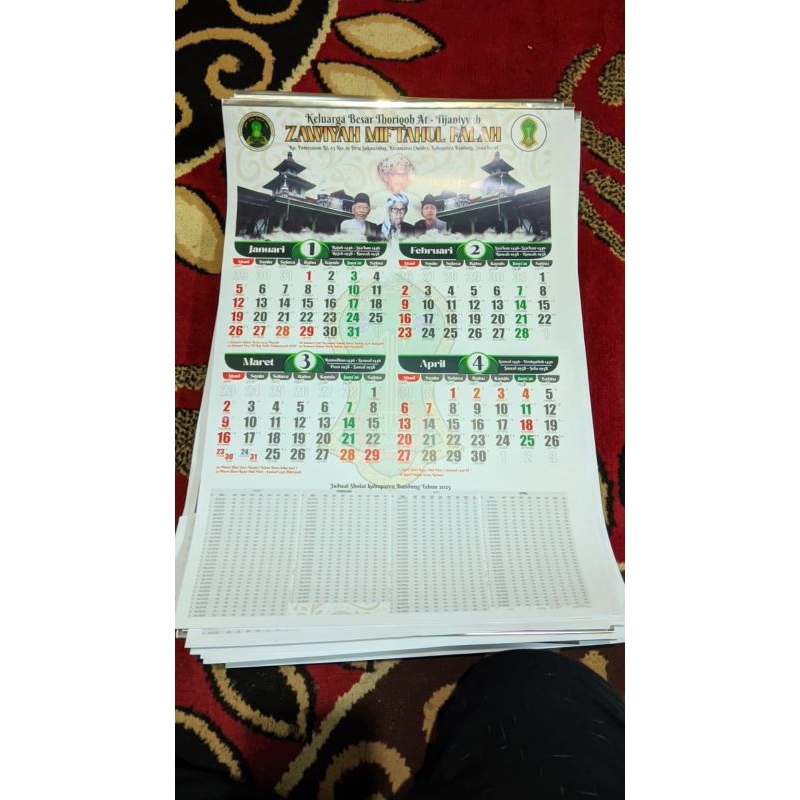 

Kalender Zawiyah 2025