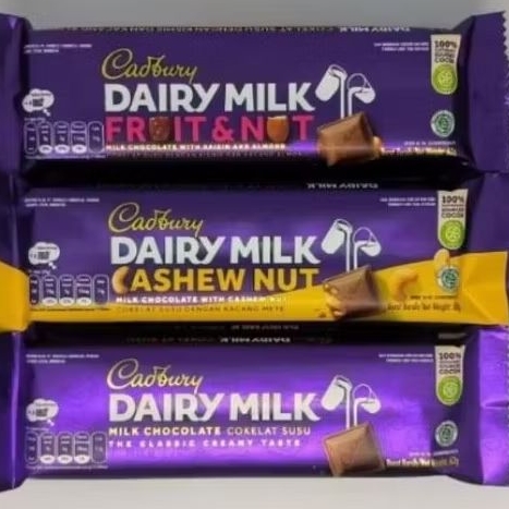 

Cadbury Dairy Milk 62gr Fruit&Nut