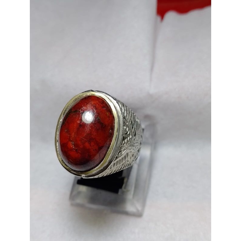 Cincin badar besi merah original