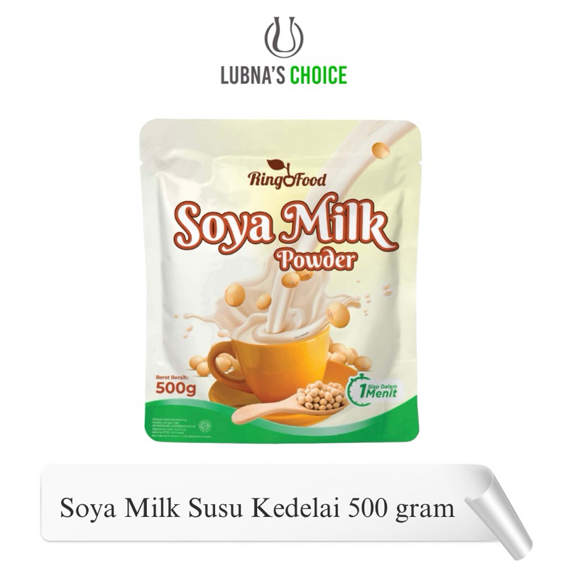 

Ringofood Soya Milk Powder, Susu Kacang Kedelai Bubuk 500 Gram