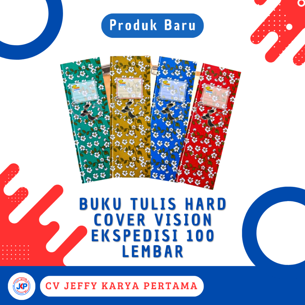 

Buku Tulis Hard Cover Vision Ekspedisi 100 Lembar