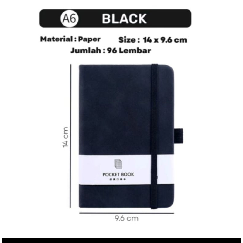 

Cover Shoop Notebook A6 Pocket Book Buku Catatan Diary Kecil Pertemuan Scrapbook Mini.