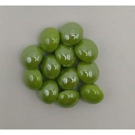 kancing kebaya warna hijau pupus 1 lusin