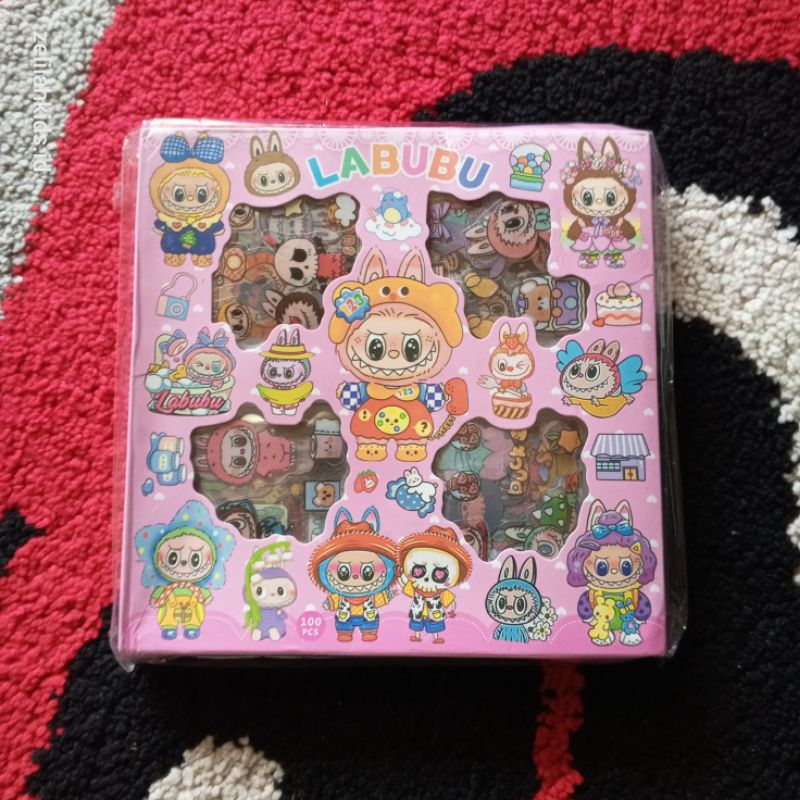 

Stiker labubu anak isi 100 lembar