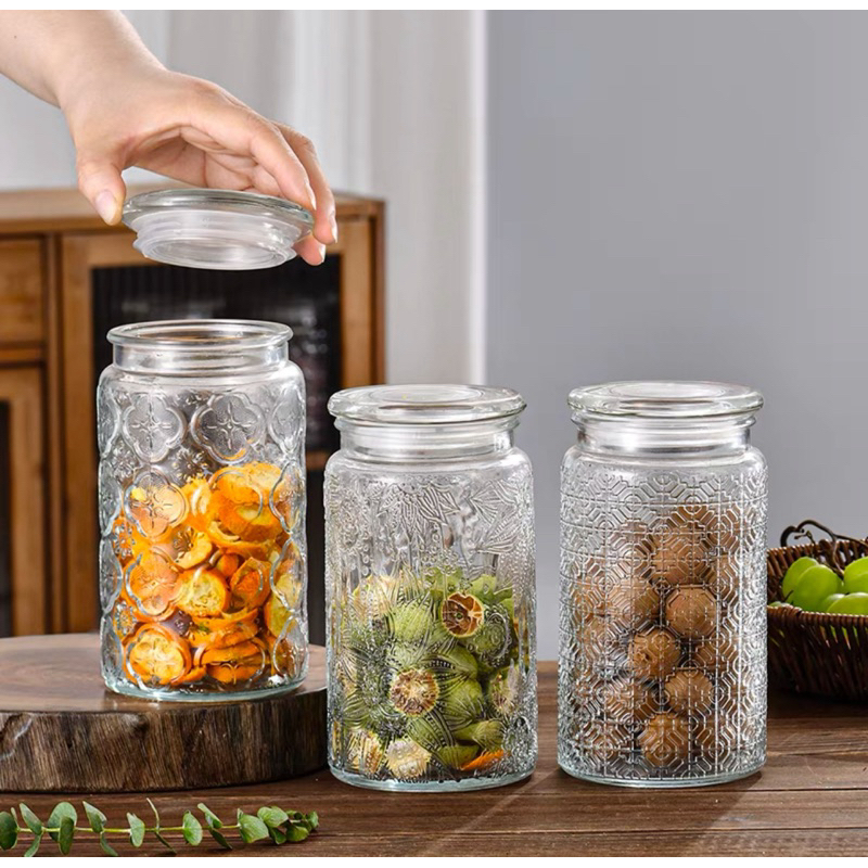 Nuna Toples Kue Kering / Toples Kedap Udara / Toples Kaca