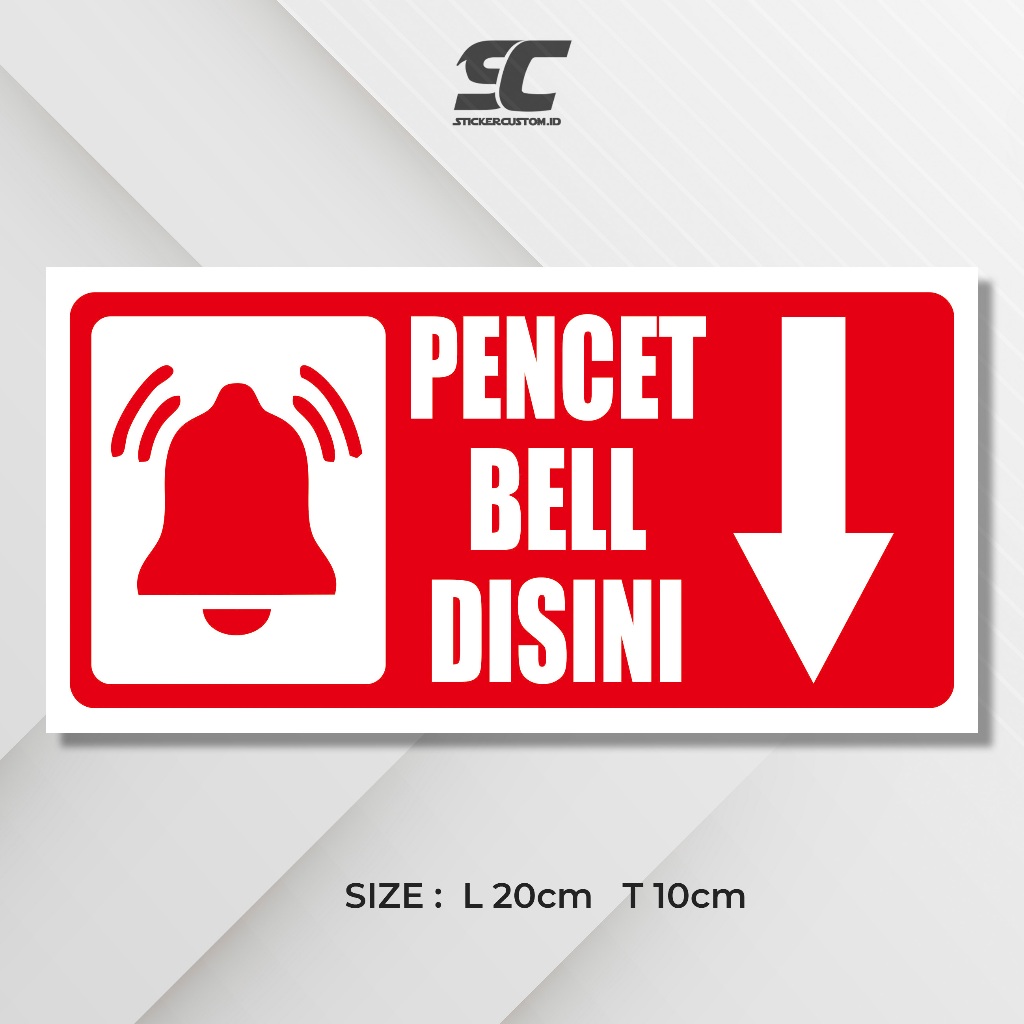 

STIKER VINYL PENCET BEL
