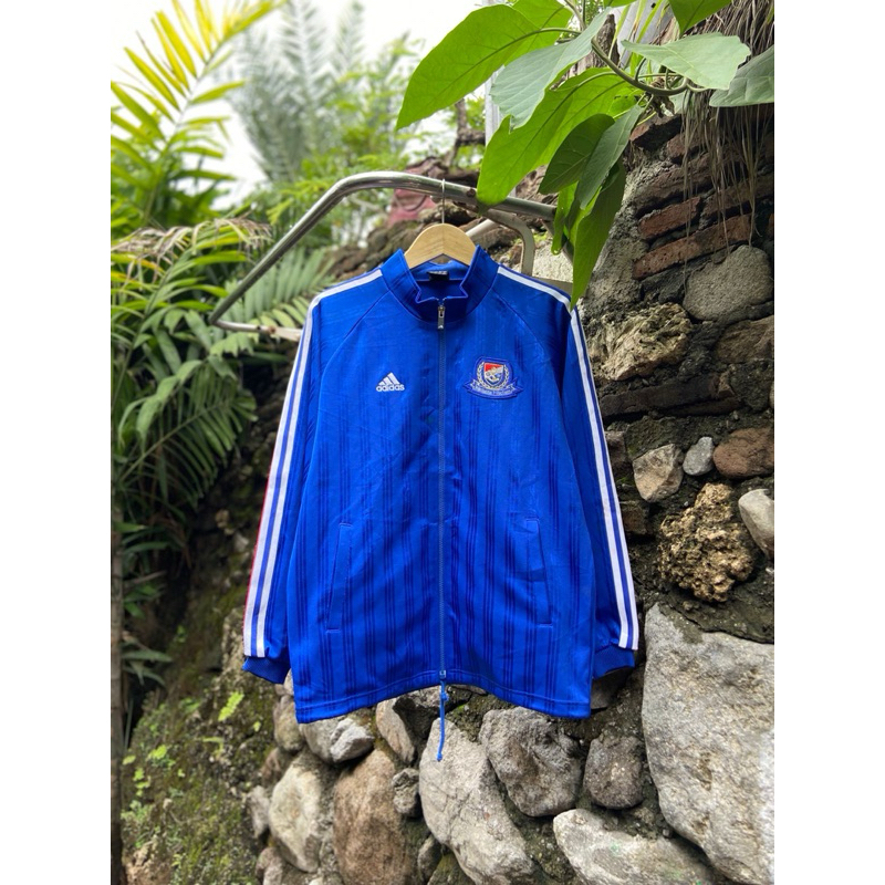 Tracktop Adidas Blue Big Logo Second Original