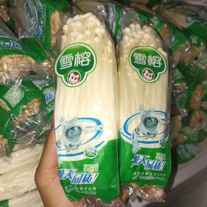 

JAMUR ENOKI FRESH 100 GR ( RIAU ONLY)