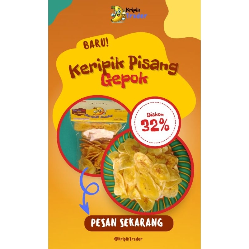 

keripik pisang gepok