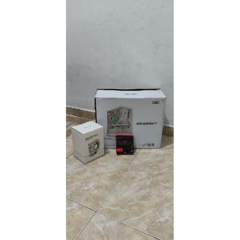 Casing Armageddon Aquaron + Fan cooler Deepcool Ak400