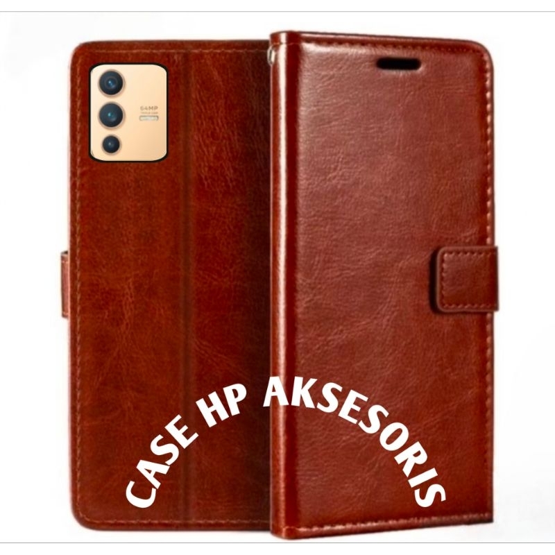 CASE VIVO V23 5G FLIP COVER WALLET SARUNG HP CASING DOMPET LEATHER CASE HP V23 5G/CASING HP V23 5G
