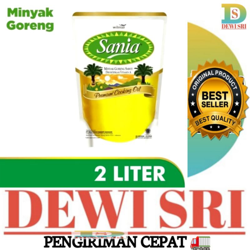 

Minyak Goreng SANIA Kemasan Pouch 2L