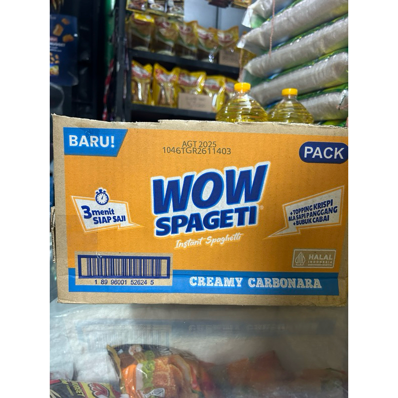 

Wow Spageti perDUS isi 40 pcs