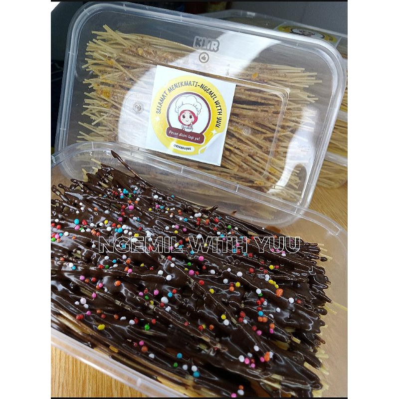 

Mie Lidi Sweet Variant Full COKLAT, MATCHA, TARO dan TIRAMISU Ngemil With Yuu kemasan 250 gram