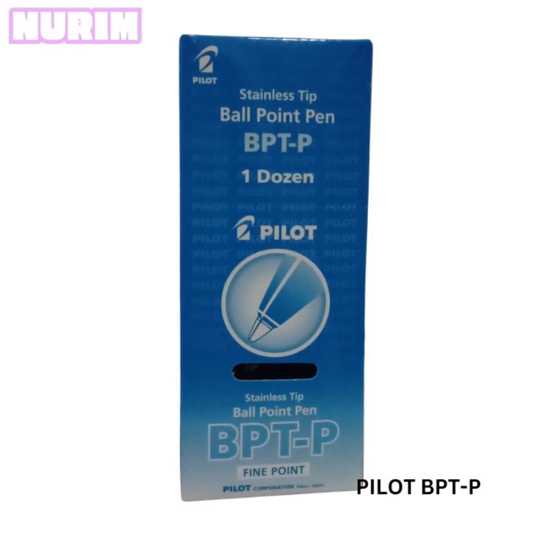 

Pilot BPT-P Stainless Tip Ball Point Pen 1 Dozen