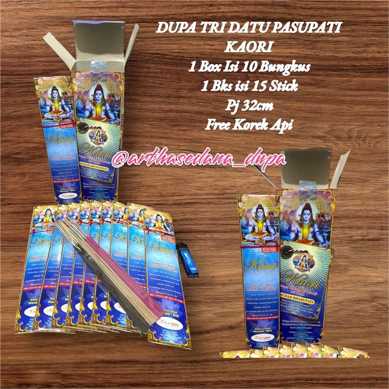 DUPA / HIO AROMATHERAPI HARUM MURAH TERLARIS. DUPA TRIDATU PASUPATI KAORI