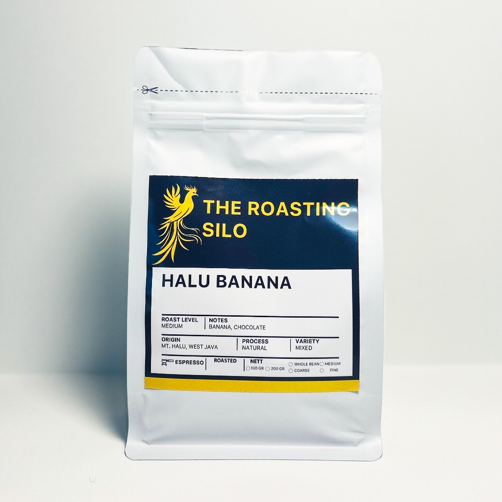

Halu Banana - Biji Kopi Arabika - Espresso - The Roasting Silo