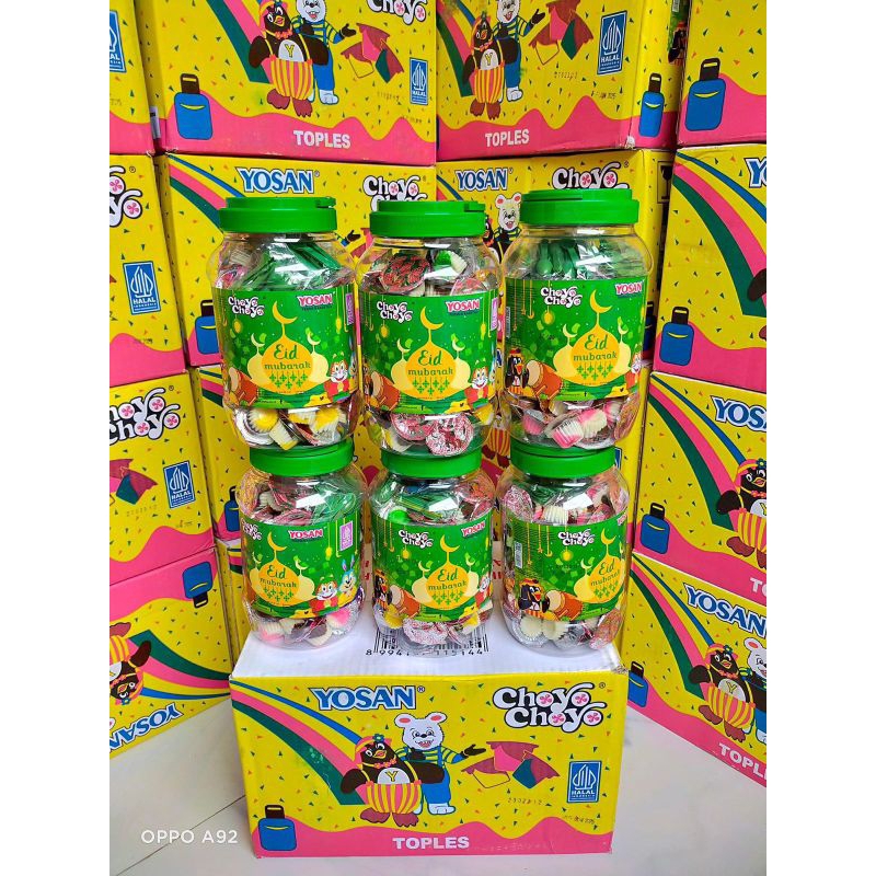 

YOSAN CHOYO CHOYO COKELAT JAJANAN JADUL 400G 1DUS