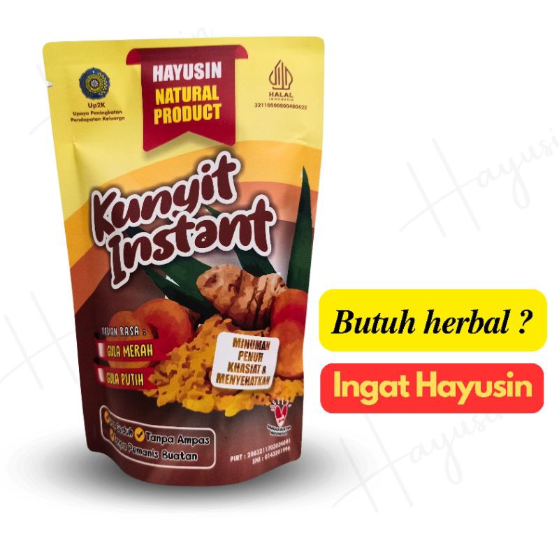 

Hayusin Kunyit Jamu Tradisional