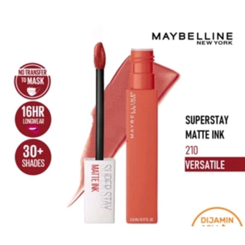 Lipstick Maybelline Superstay Matte Ink Original