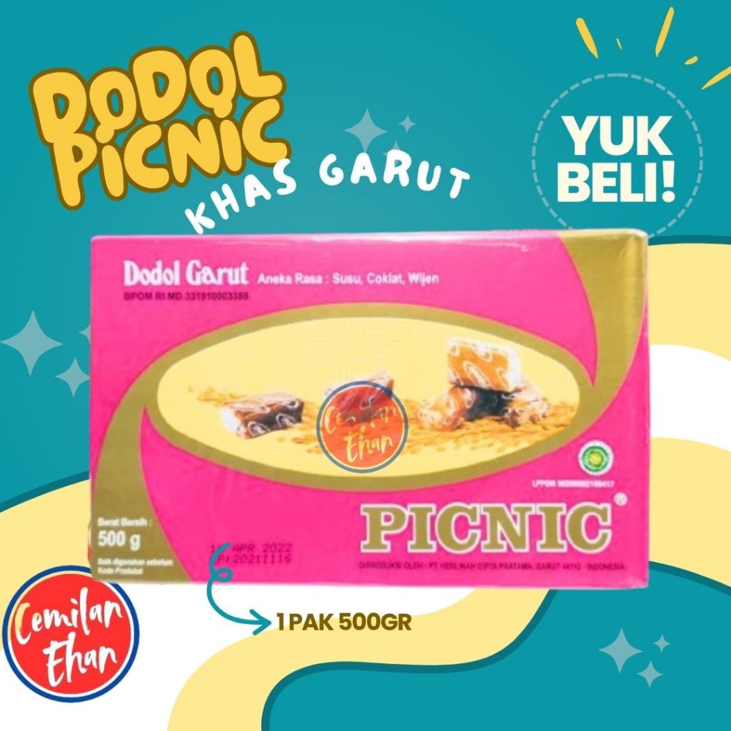

Dodol Picnic 500 Gram Original Spesial Quality