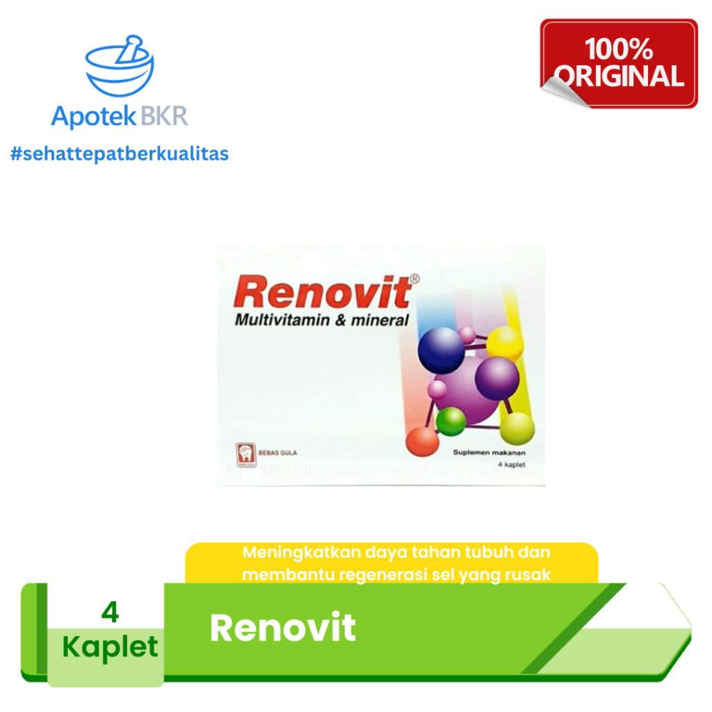 Renovit & Renovit Gold Strip - Multivitamin & Mineral