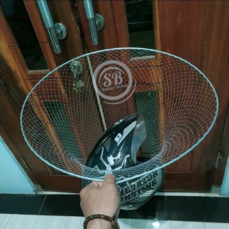 Jaring seser ikan Ring Stainless Jaring Senar