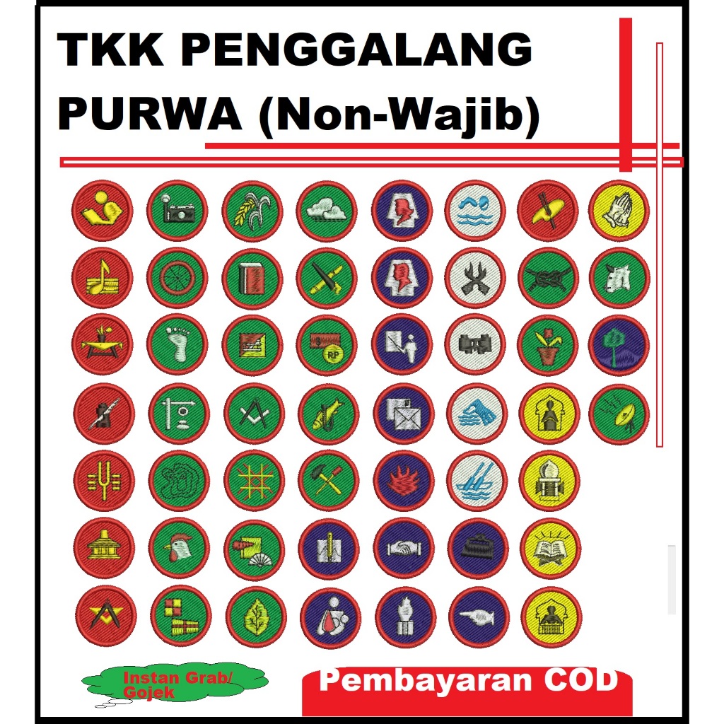 TKK Penggalang Purwa non wajib (bordir)