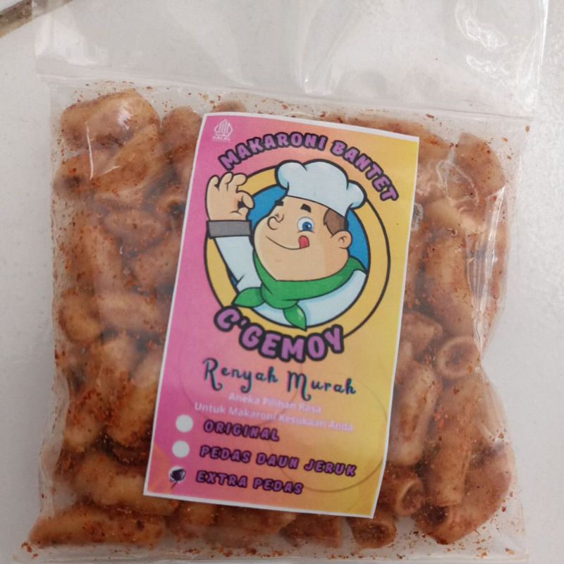 

MAKARONI BANTET C'GEMOY EXTRA PEDAS 70 gram