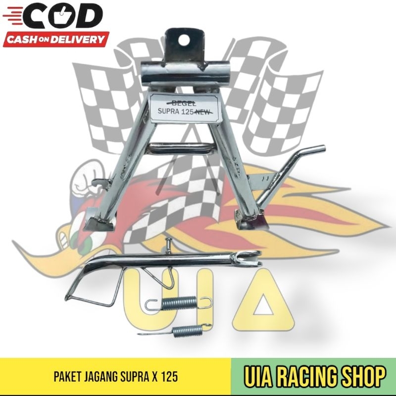 Standar Tengah Supra X 125 Dan Standar Samping Supra X 125 Supra 125 Chrome