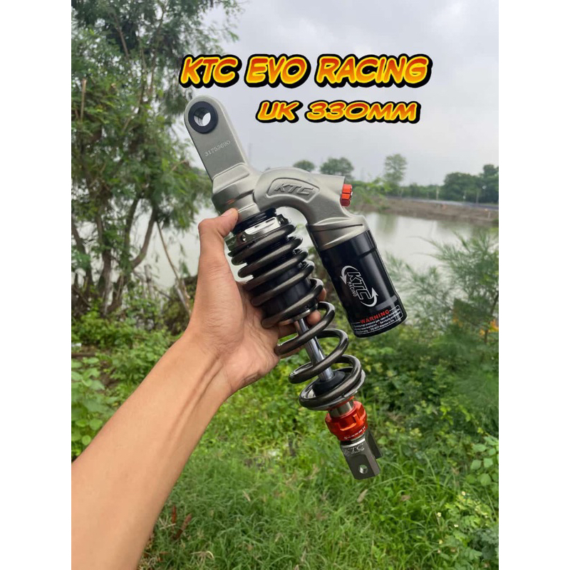 Shock Ktc racing evo matic ukuran 330mm / Shock Ktc evo matic original klik fungsi