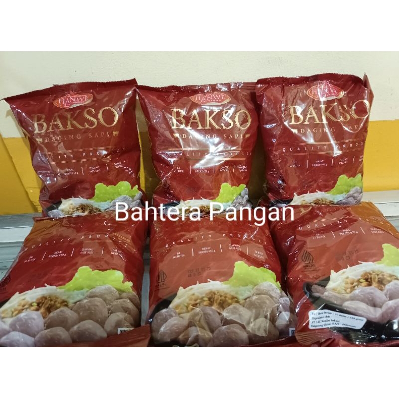 

Hanwe Bakso Daging Sapi 50 butir 650 gram