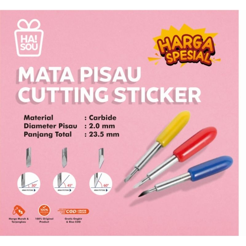 

HAISOU Mata Pisau Cutting Sticker Rolland
