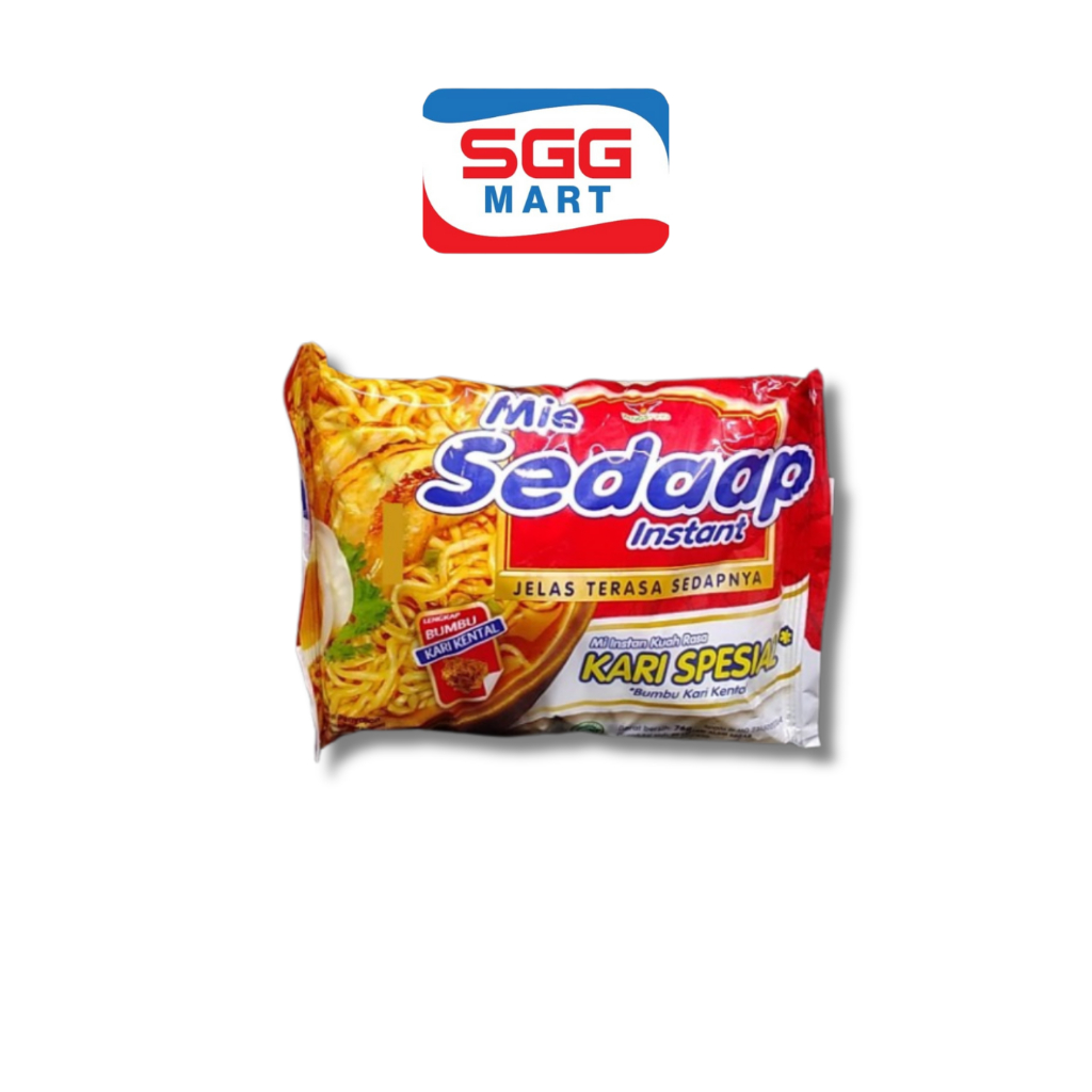 

Mie Sedaap Sedap Kari Spesial Bumbu Kental 76gr