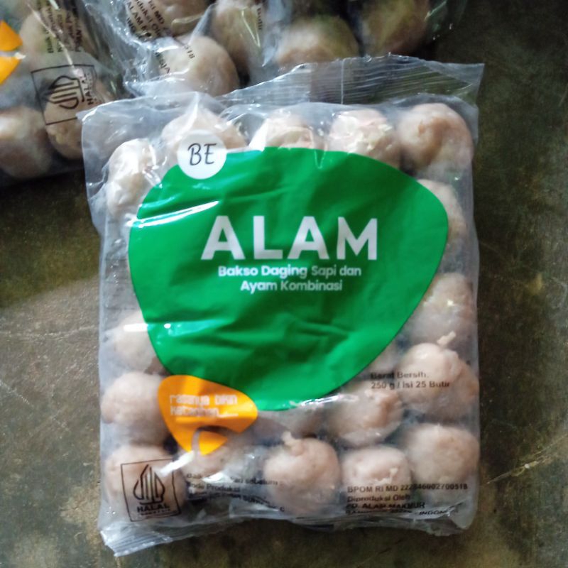 

baso alam sapi isi 25 hijau