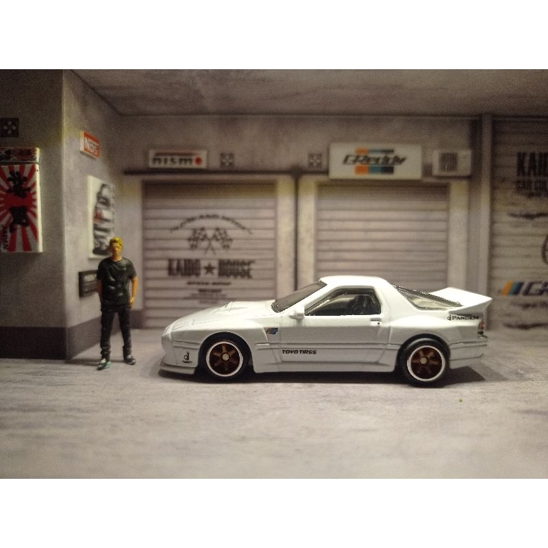 Hotwheels Premium Mazda Rx7 Pandem