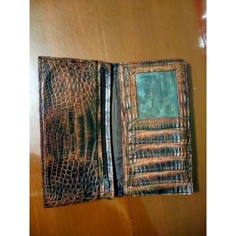 Dompet Kulit Buaya Asli