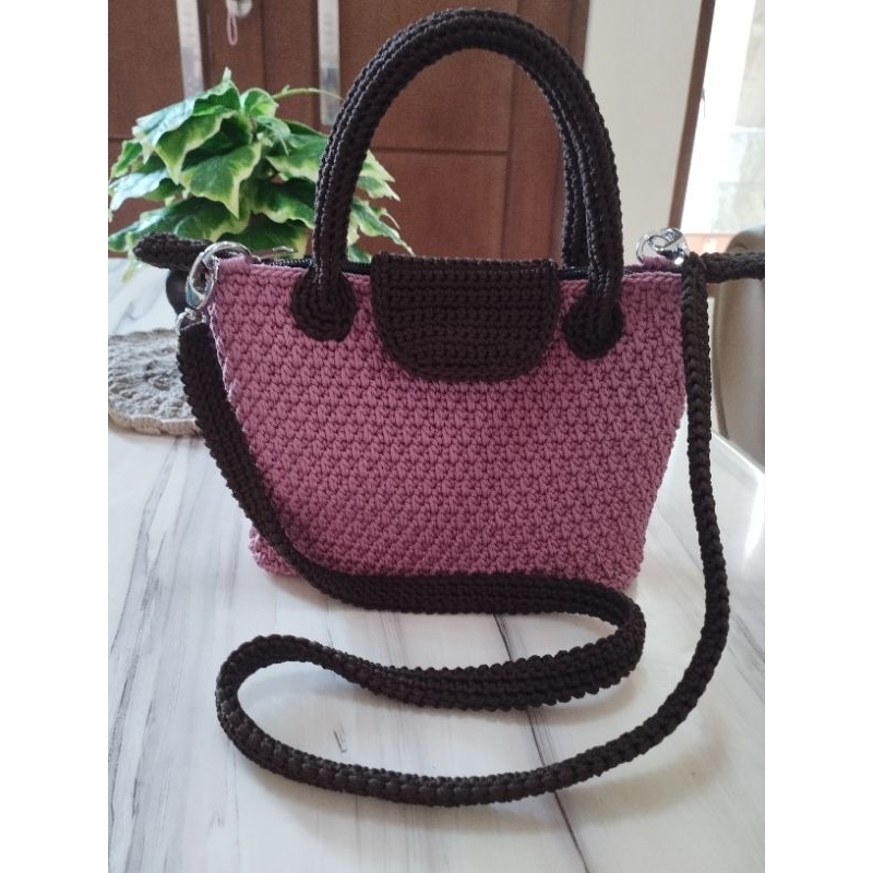 handbag rajut tas tangan rajut