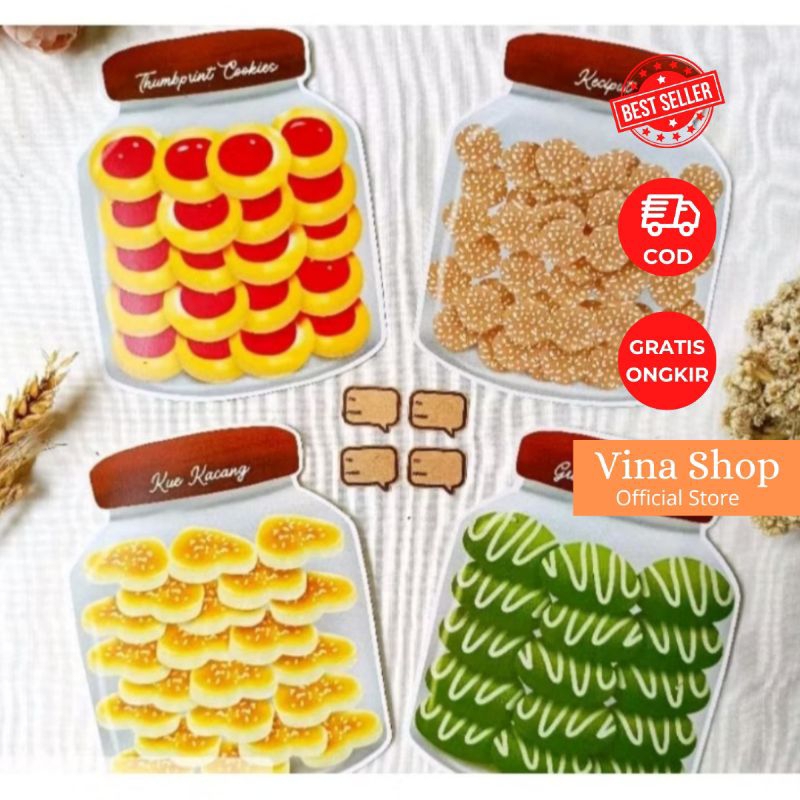 

(2 Pcs) Amplop Lebaran 2024 Viral Cromboloni / Toples Kue Kering / Mix Amplop Siap Pakai