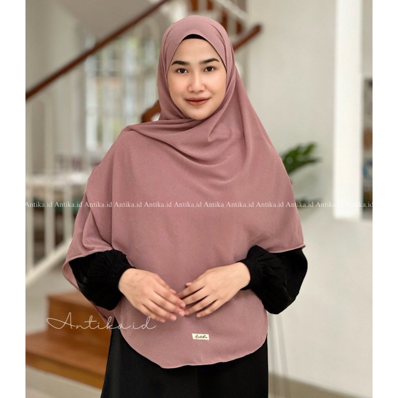 ANTIKA.ID Pashmina jumbo Oval 180x105 Ceruty Babydoll I Pasmina Oval Jumbo Syar’i Ceruty babydoll pr