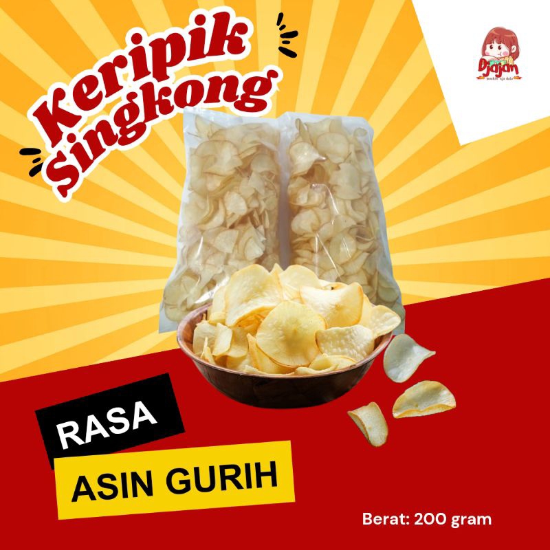 

Keripik Singkong Bawang Putih