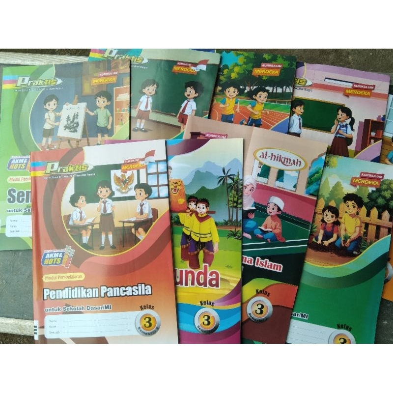 buku modul pendamping belajar smtr 2 kls 3