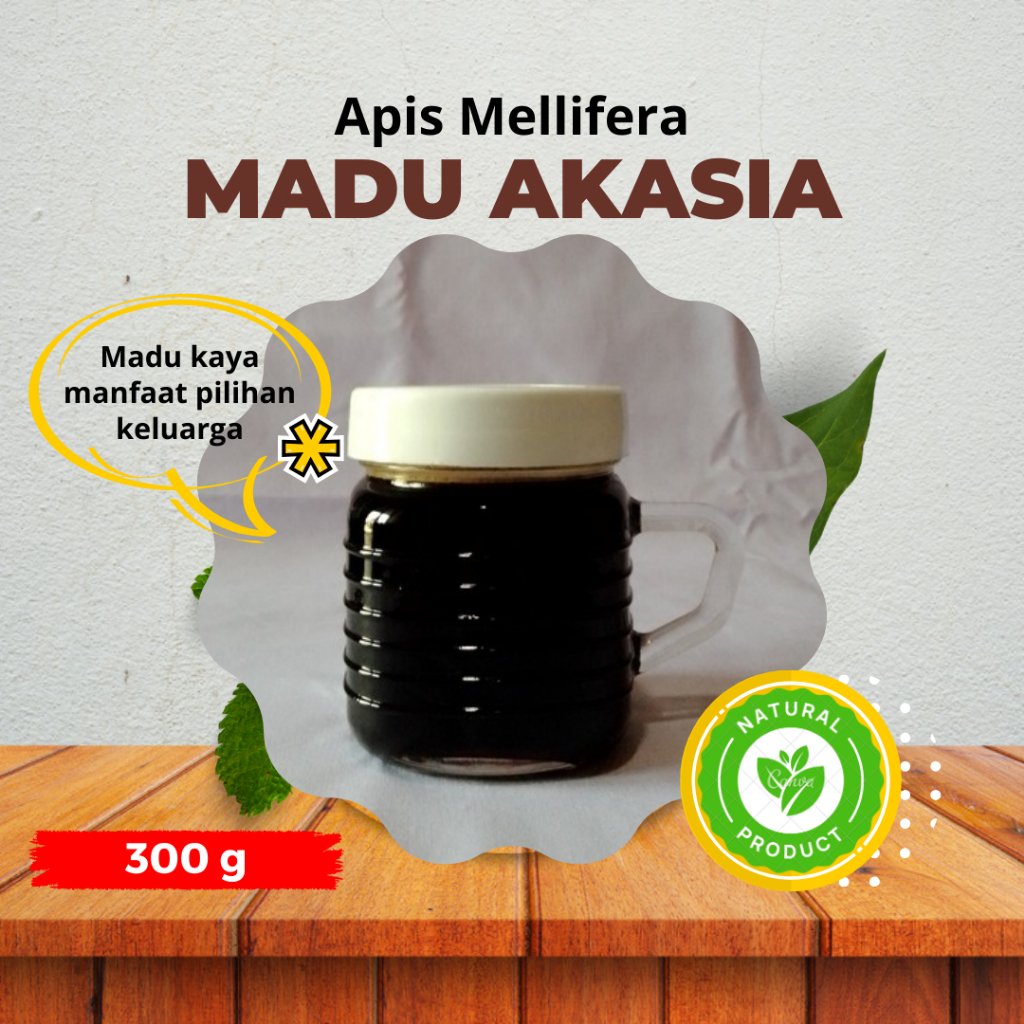 

Madu Hutan Akasia Carpa Murni Asli 100% Tanpa Campuran 300g