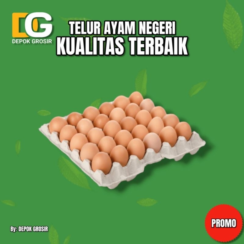 

Telur Ayam Negeri 15 Butir