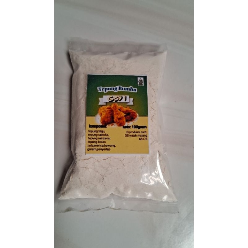 

tepung bumbu krispy 100gram