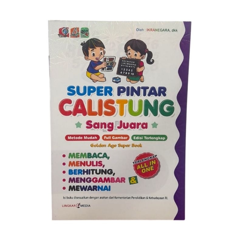 BUKU CALISTUNG BUKU PRESTASI ANAK HEBAT SIAP KE SD LINGKAR MEDIA