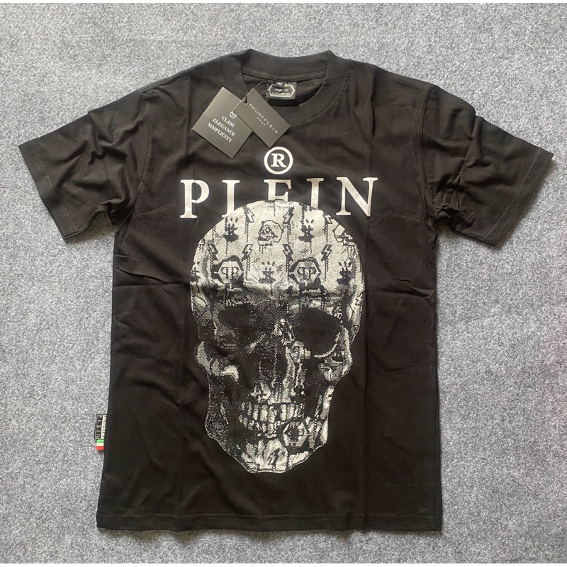 KAOS PRIA TERLARIS PHILIPP PLEIN FULL TAG