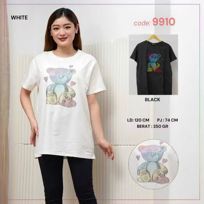 Kaos Wanita Mote Oversize Fashion Korea / Kaos Wanita Oversize